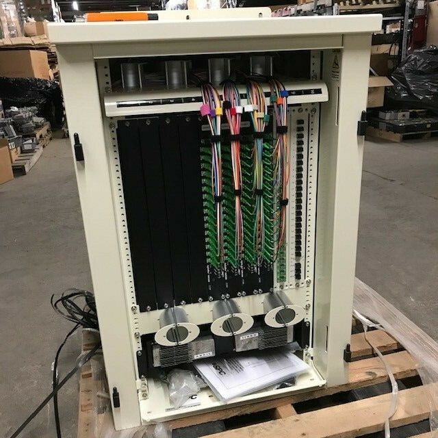 SPC FTTx Indoor Cabinet SC/APC MPO Inline Splice Multi Dwelling Unit NEW