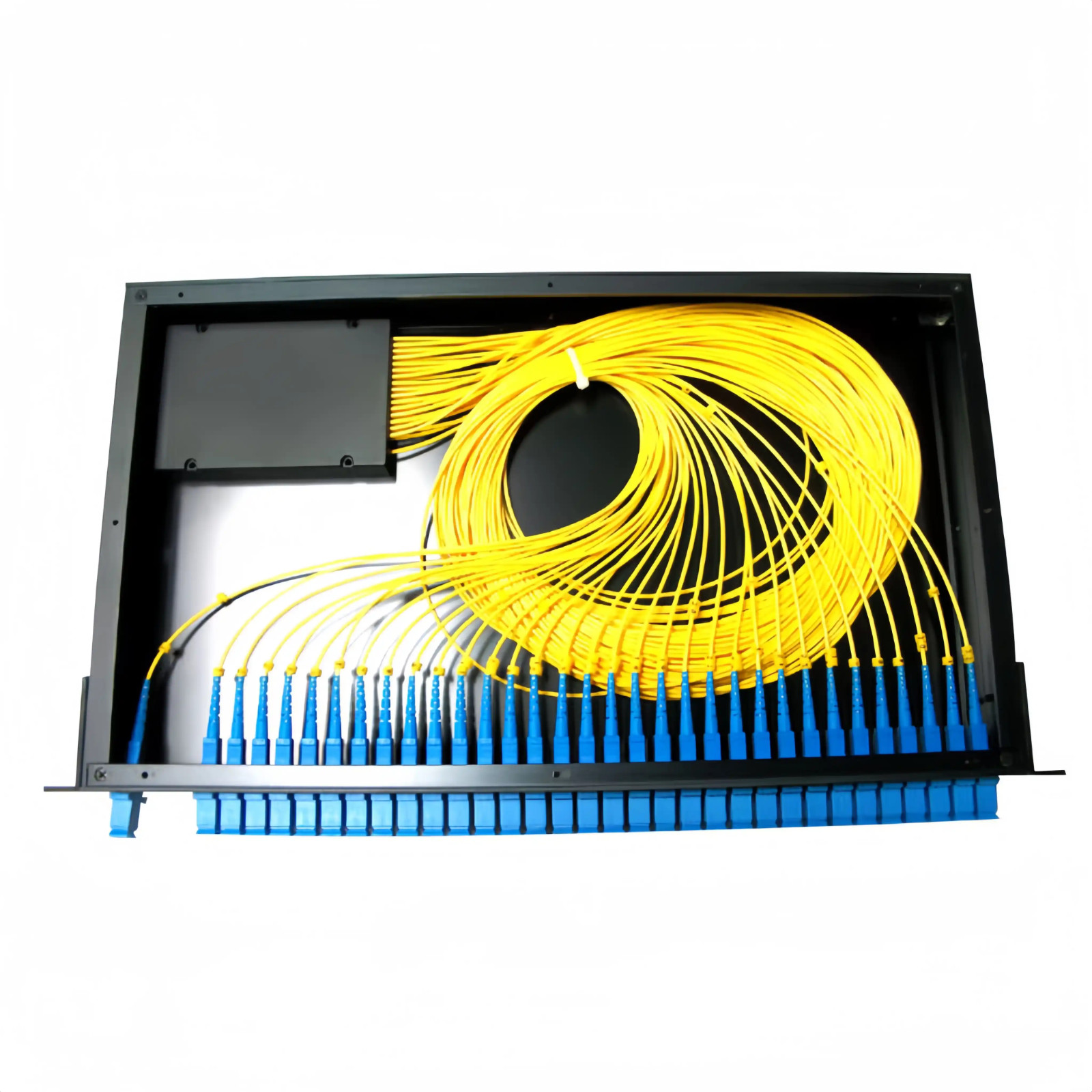 FTTH 2/4/8/16/32 Port SC FC LC APC UPC Splitter Fiber Rack Mount Terminal Box
