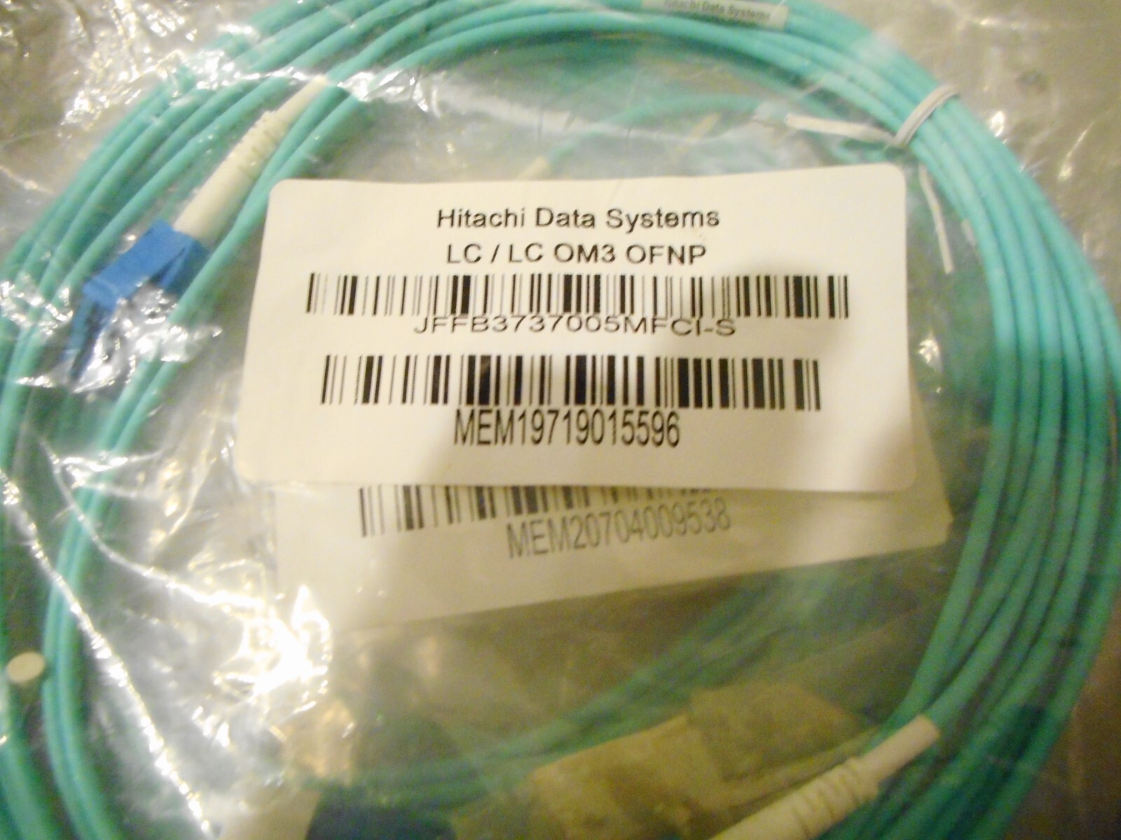 LOT OF 30+ FIBER OPTIC JUMPERS DUPLC-DUPLC 1 2 3 M HITACHI CORNING PANDUIT OTHE