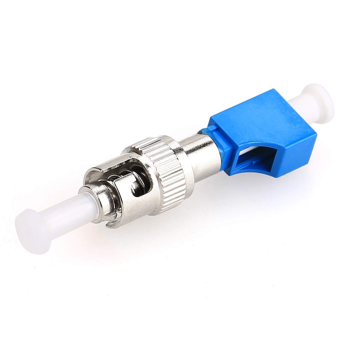 KELUSHI Single Mode 9/125 SM ST Male to LC Female Hybrid 9*6*6（cm）, Blue