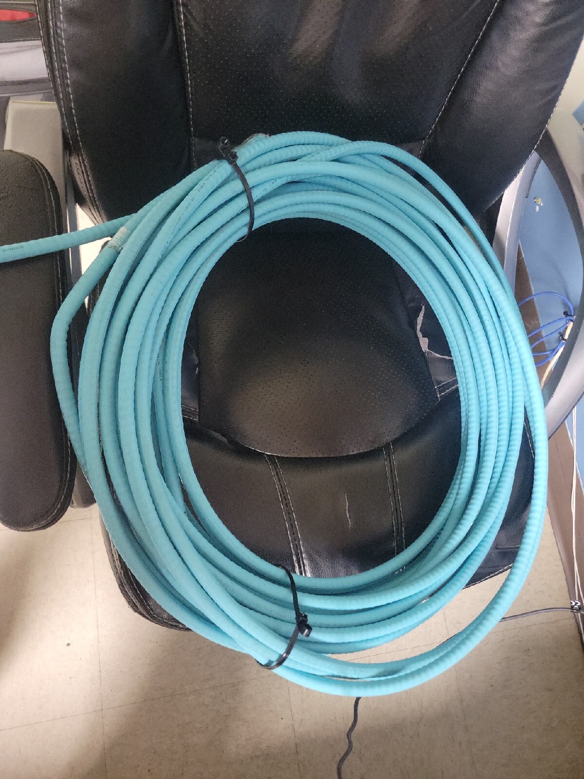70 Feet Corning Interlocking Armored 12 Fiber Cable MIC Plenum 012T88-33190-A3