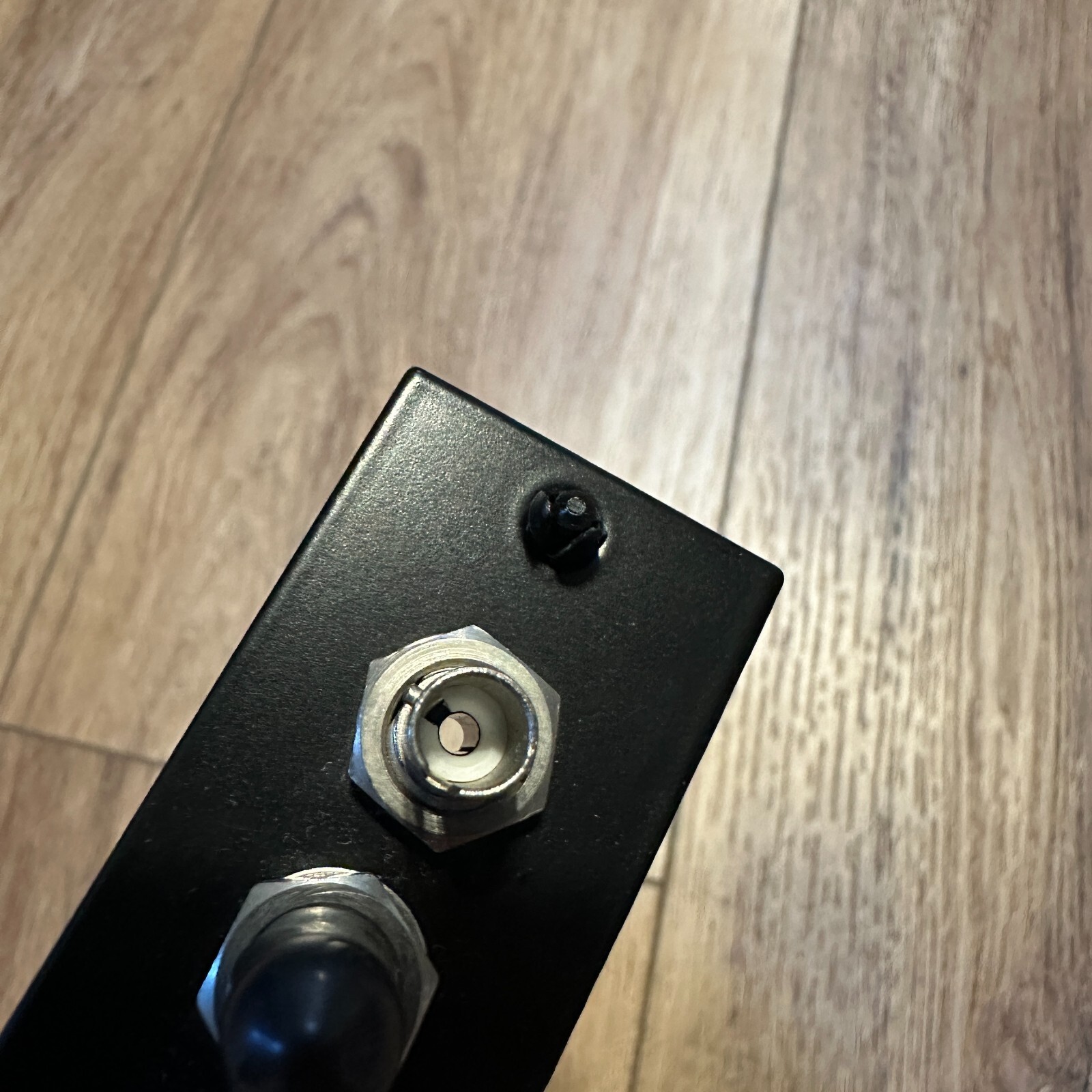 ST Multimode, Simplex, 6 Fiber Panel