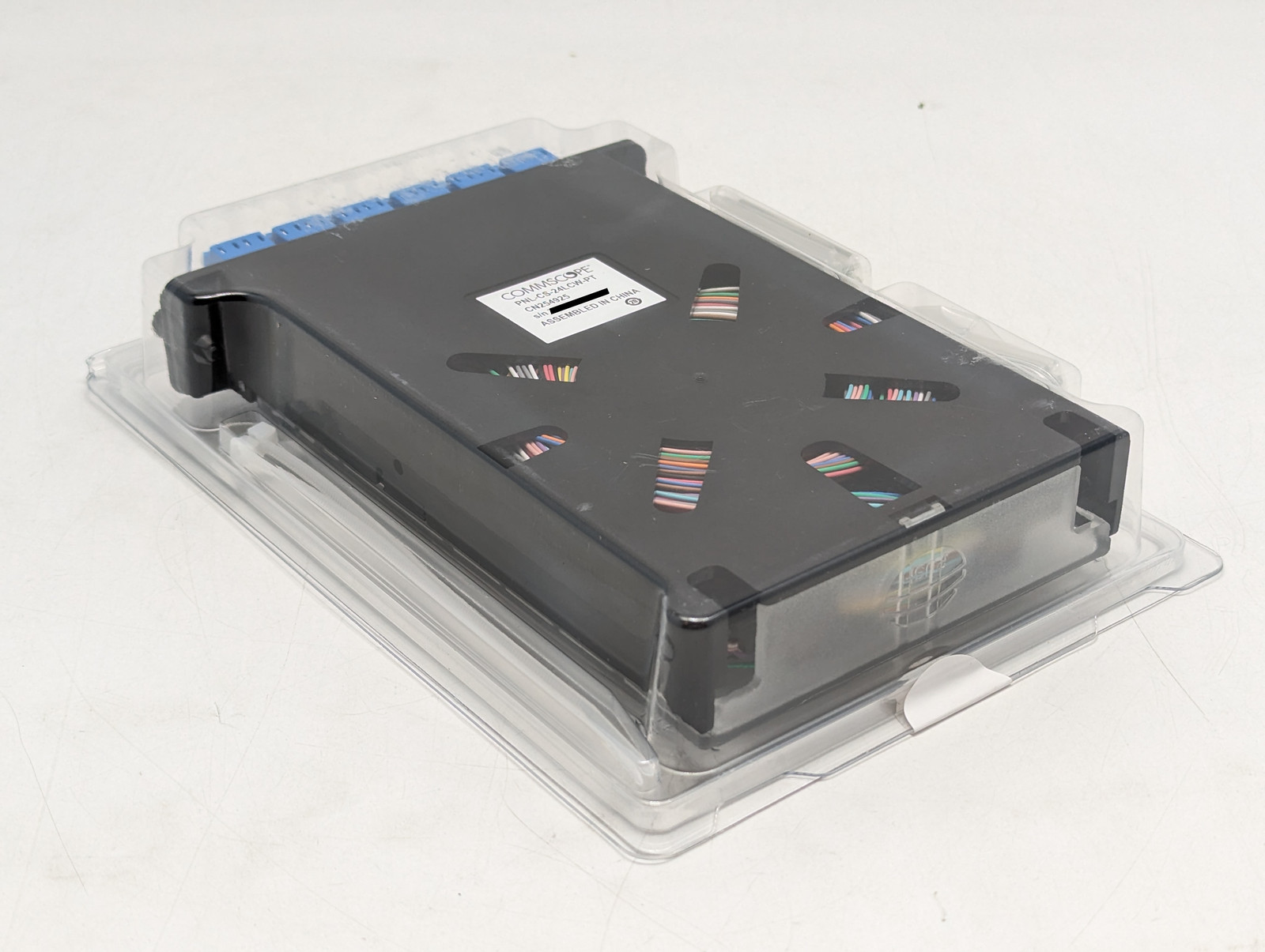 Commscope PNL-CS-24LCW-PT Fiber Optic Teraspeed Splicing Cassette 24LC Black