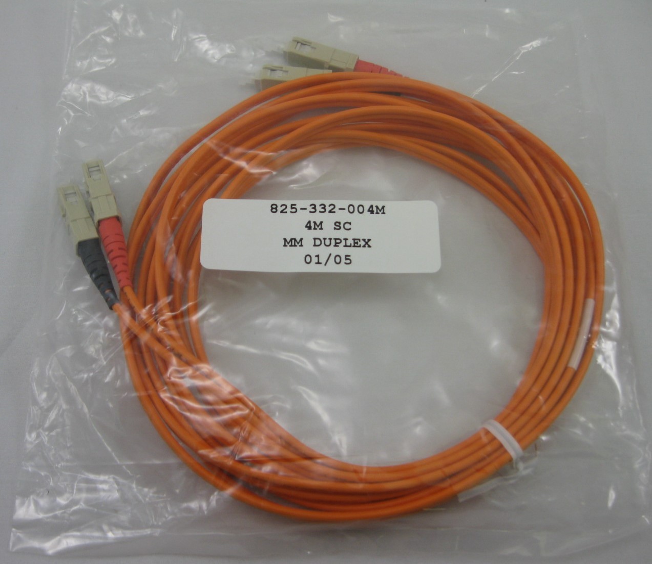 4M OM2 SC to SC 50/125 Multimode Duplex Fiber Optic Patch Cable 13.1′ ft