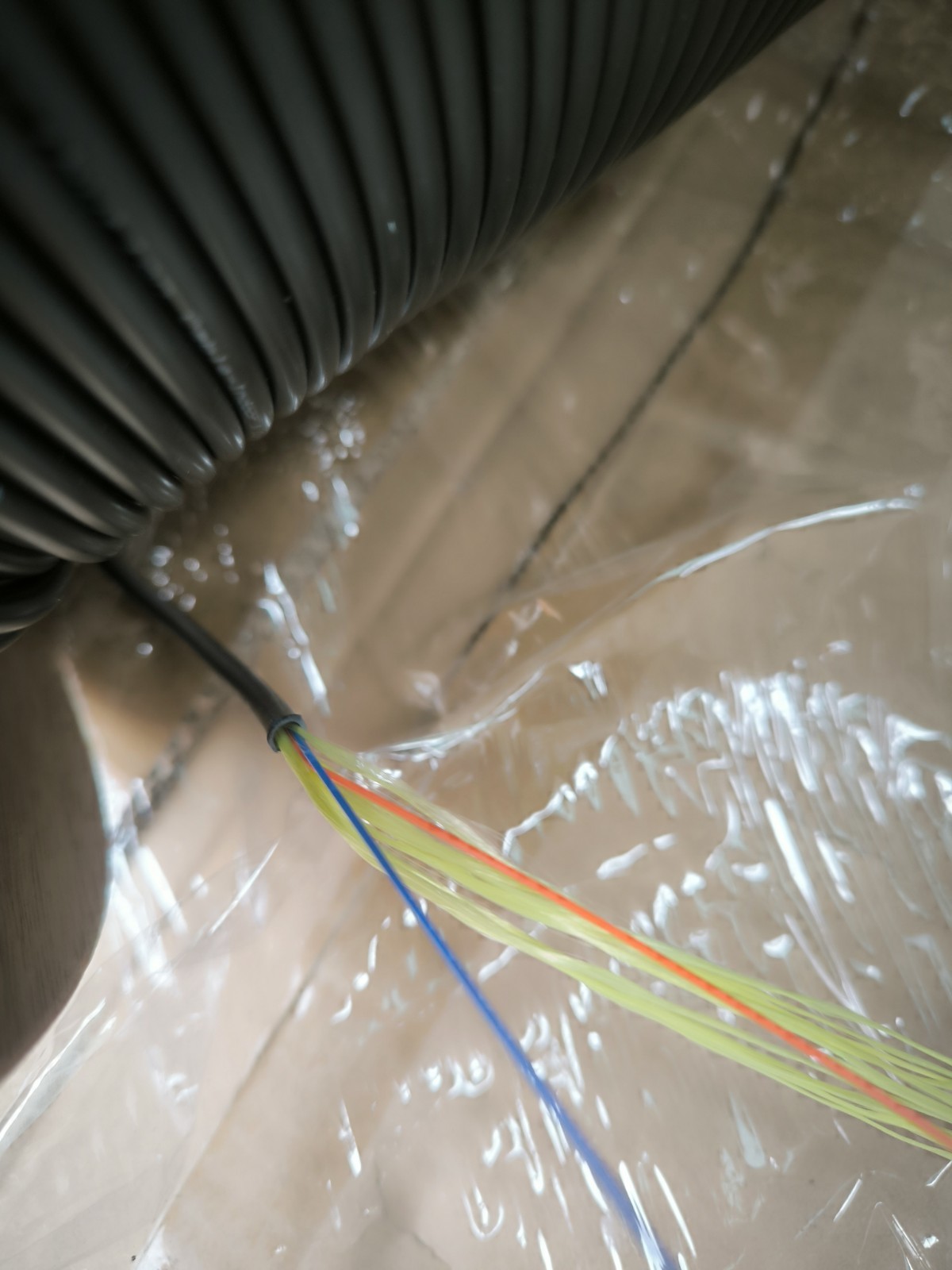 Cable Central LLC 2 Fiber Indoor 1000 feet Fiber Optic Cable, 62.5/125-OM1 Black