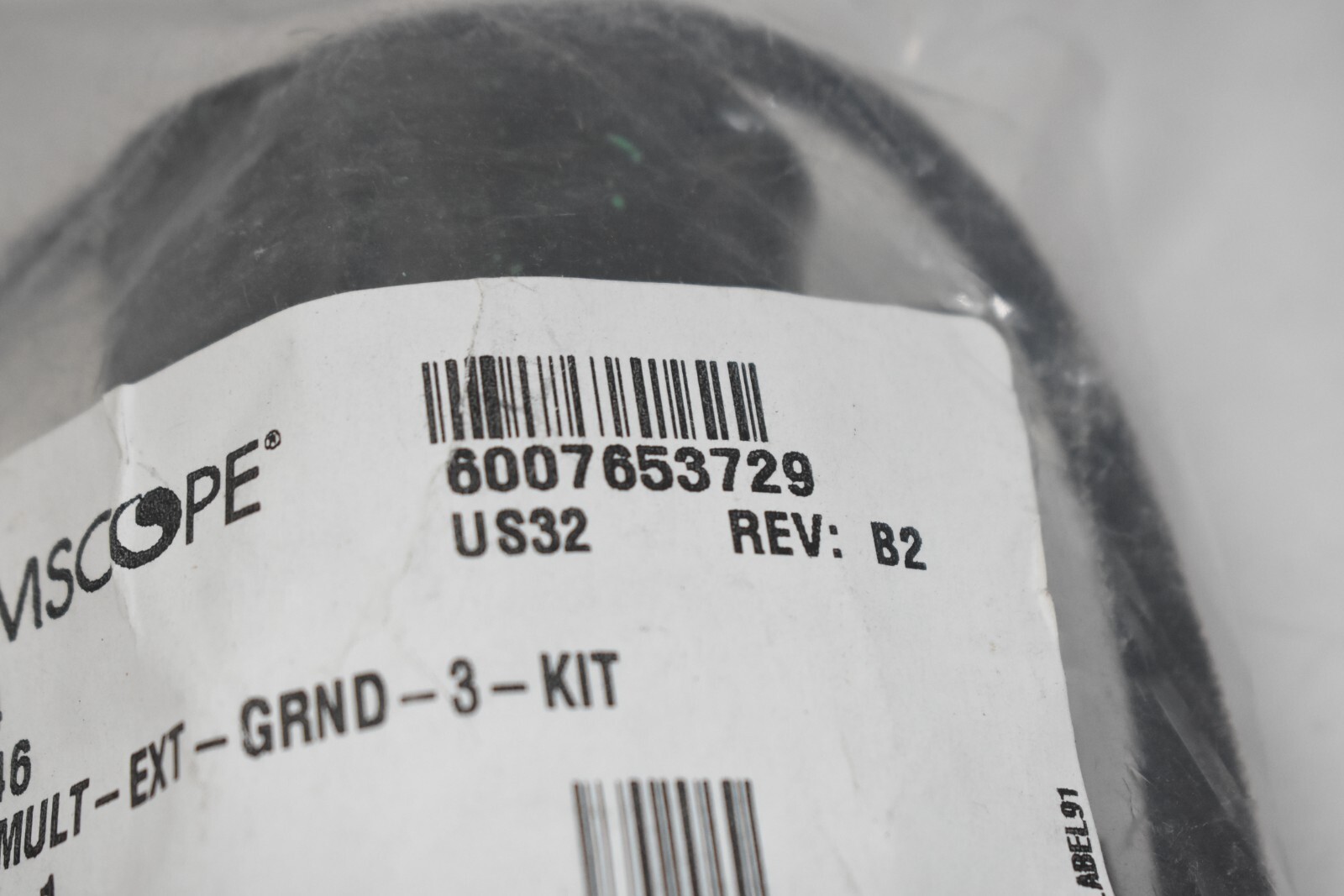 Commscope 860647746 FOSC400-MULT-EXT-GRND-3-KIT Black Plastic Tube 6007653729