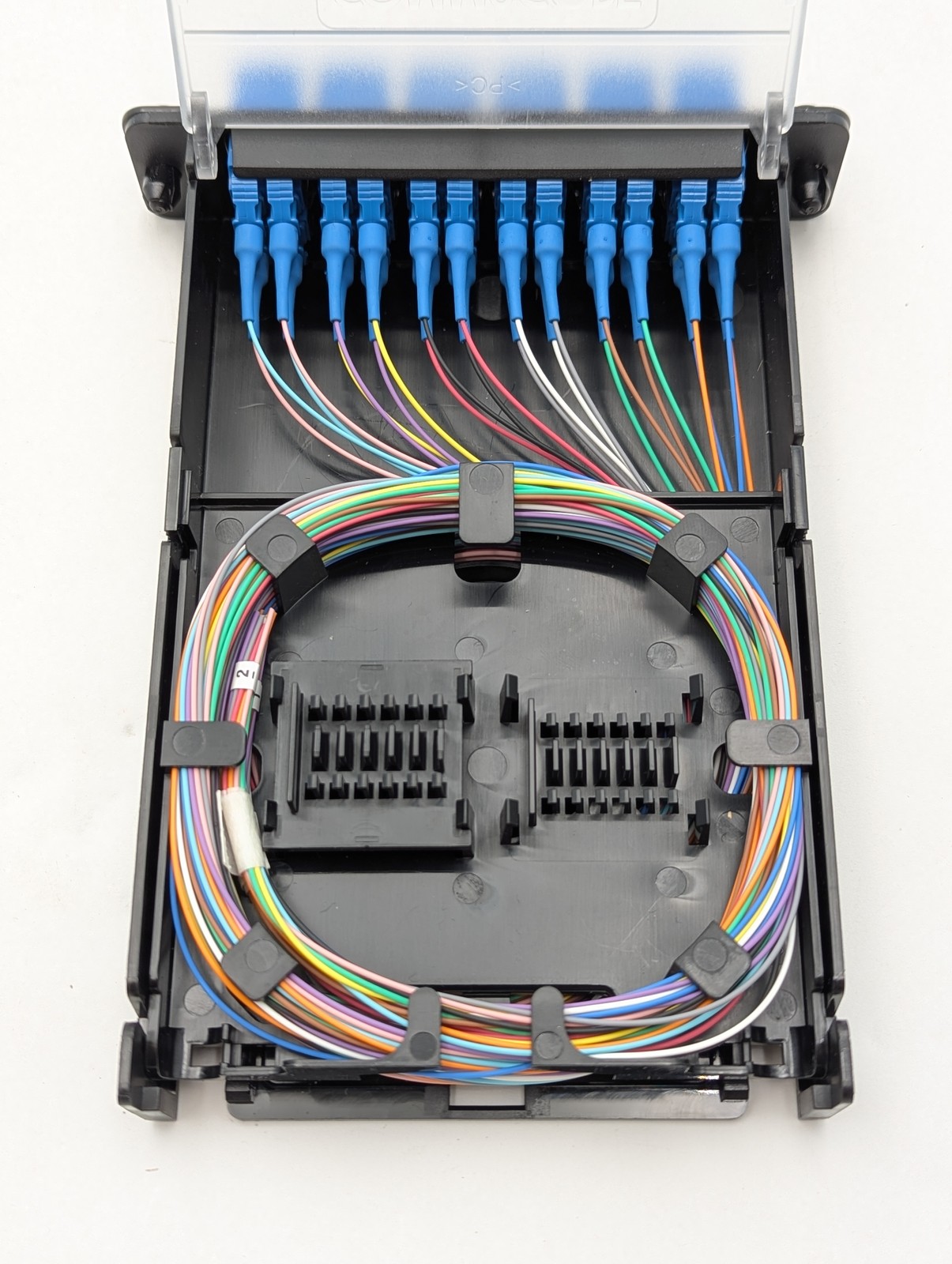 Commscope Fiber Optic Teraspeed Splicing Cassette 24LC (760221705) Black