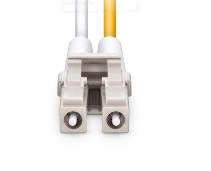 FS-5m LC UPC to LC UPC Duplex 2.0mm PVC OM3 Multimode Fiber Optic Patch cable