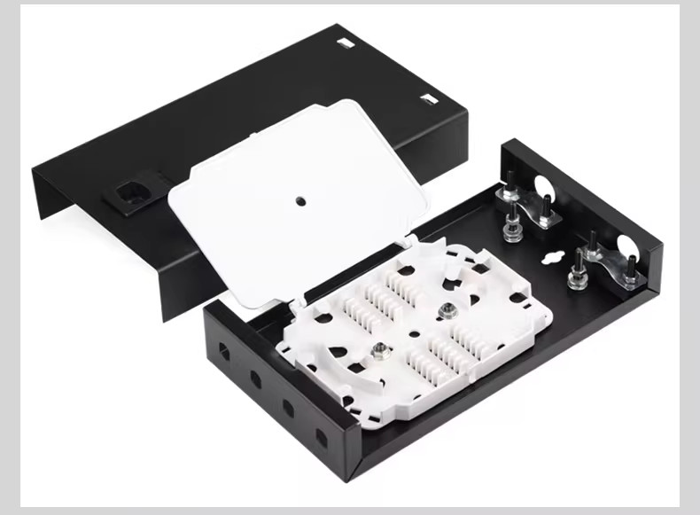 2/4/6/8/10/12 Ports Fiber Optic Terminal Box SC/FC/LC/ST SM Desktop Splice Box