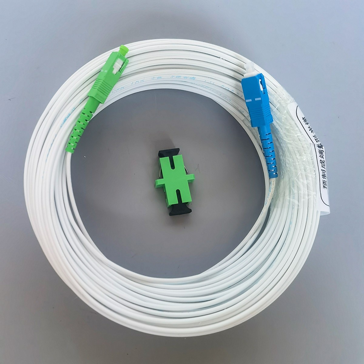 5M-60M Fiber Optic Indoor Drop Cable SC/APC-SC/UPC Simplex Core FTTH