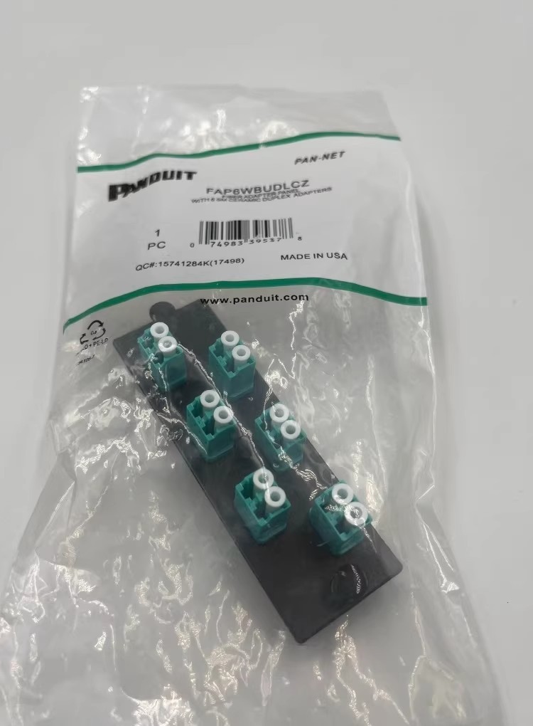 Panduit FAP6WBUDLCZ 12-Core Fiber Optic Adapter