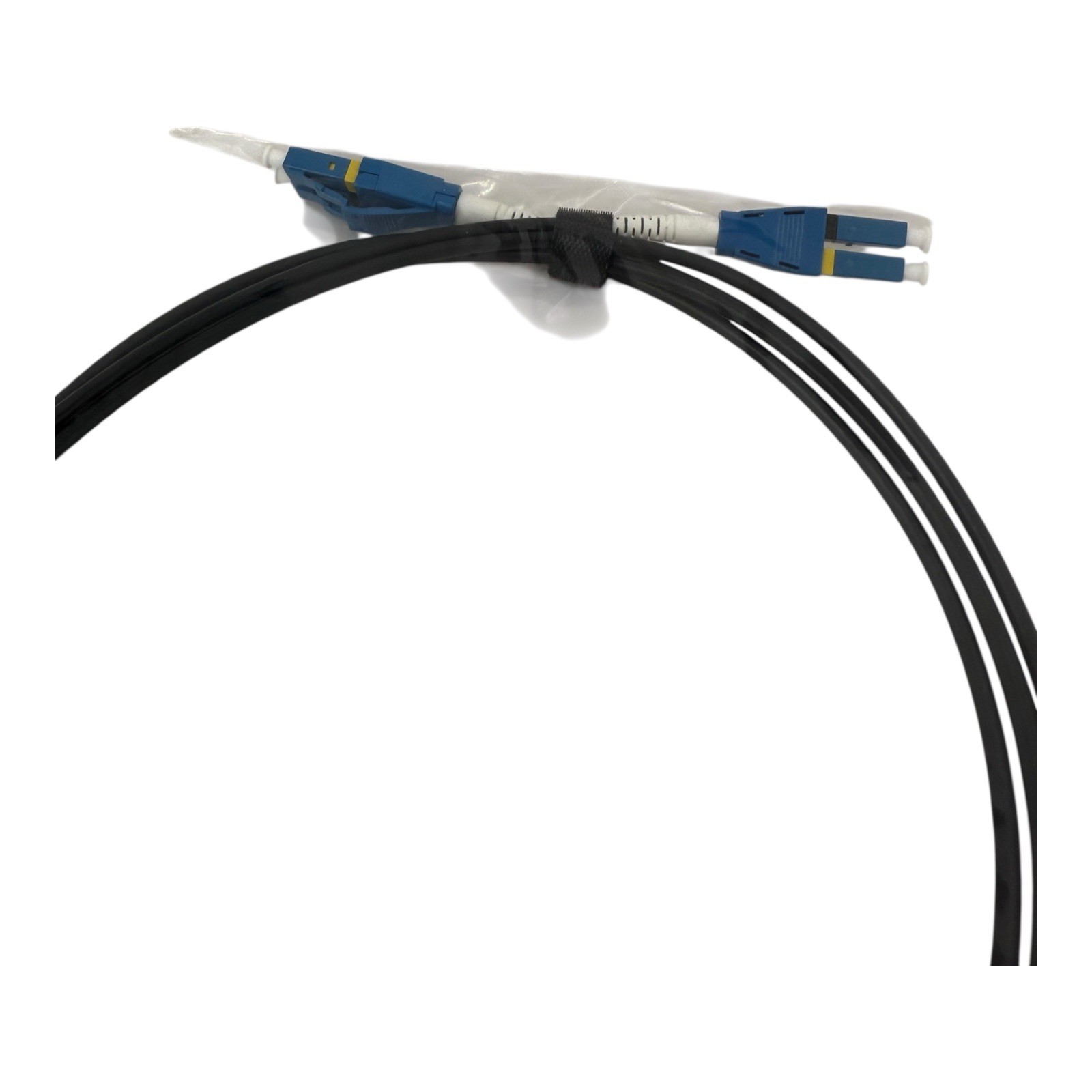 4 Pcs 6.5 ft Fiber Optic Cable Type: LC/UPC-LC/UPC DUPLEX SM- LSZH-G657A2-3.0