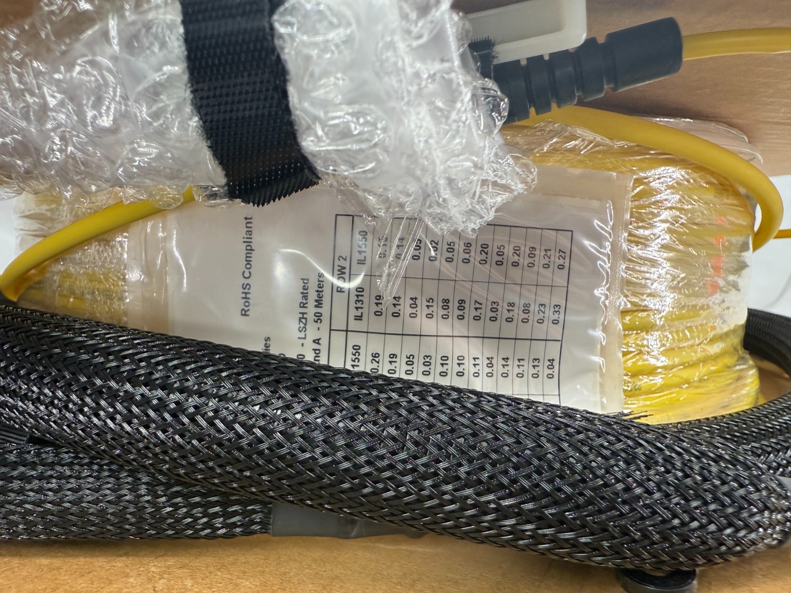HD Flex Fiber Trunk, OS2, 24-Fiber, MPO Female to MPO Female, LSZH, A, 50m 164′