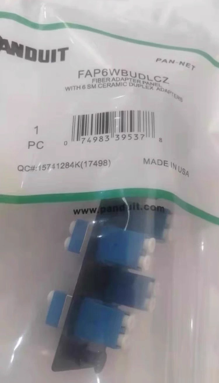 Panduit FAP6WBUDLCZ 12-Core Fiber Optic Adapter