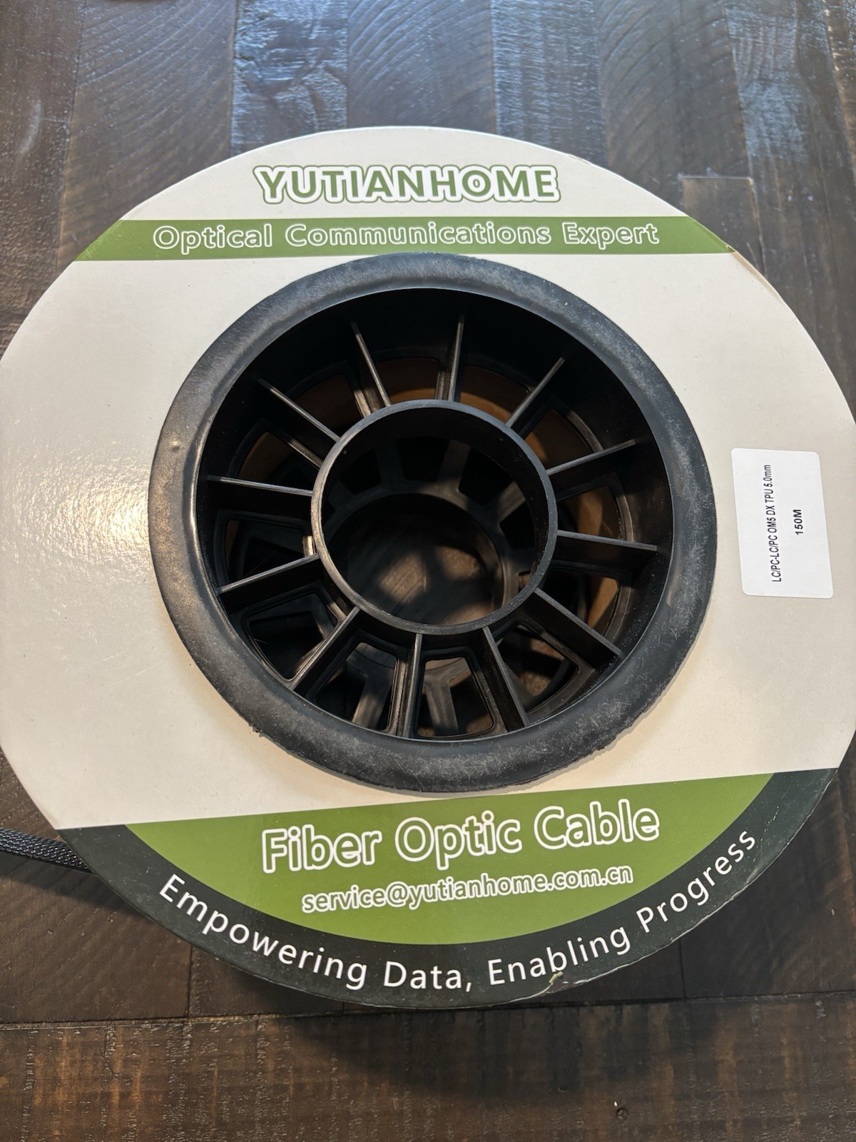 Yutianhome Fiber Optic Cable LC/PC-LC/PC SM 4Fiber TPU 5.0mm 150 M (500 FEET)