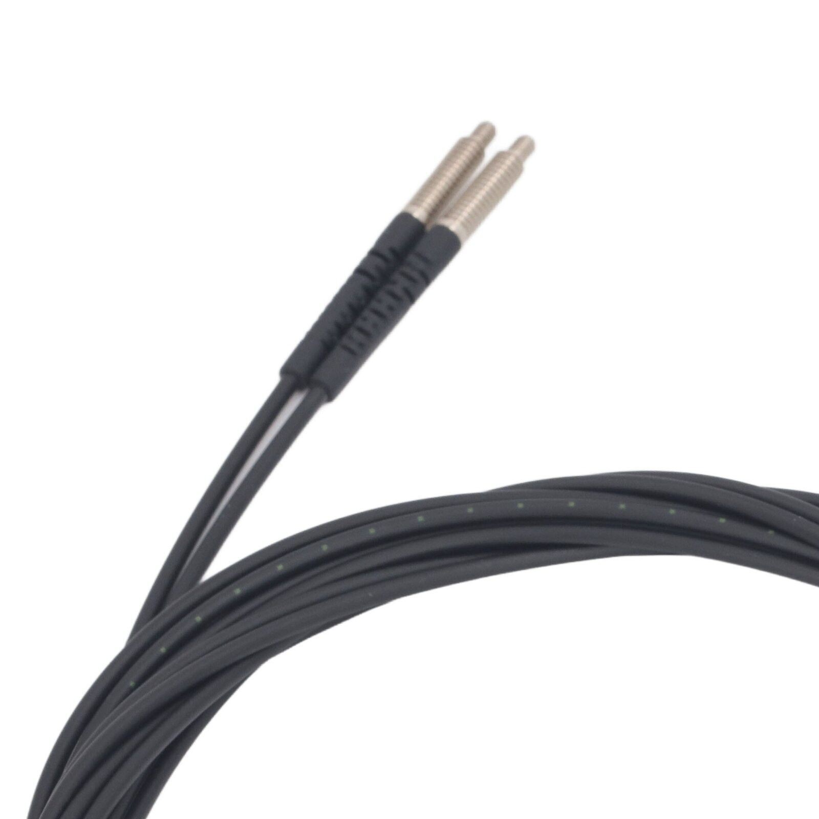 Fiber Optic Sensor 0 to 3600mm Distance Measuring M4 Thread Probe Fiber Optic