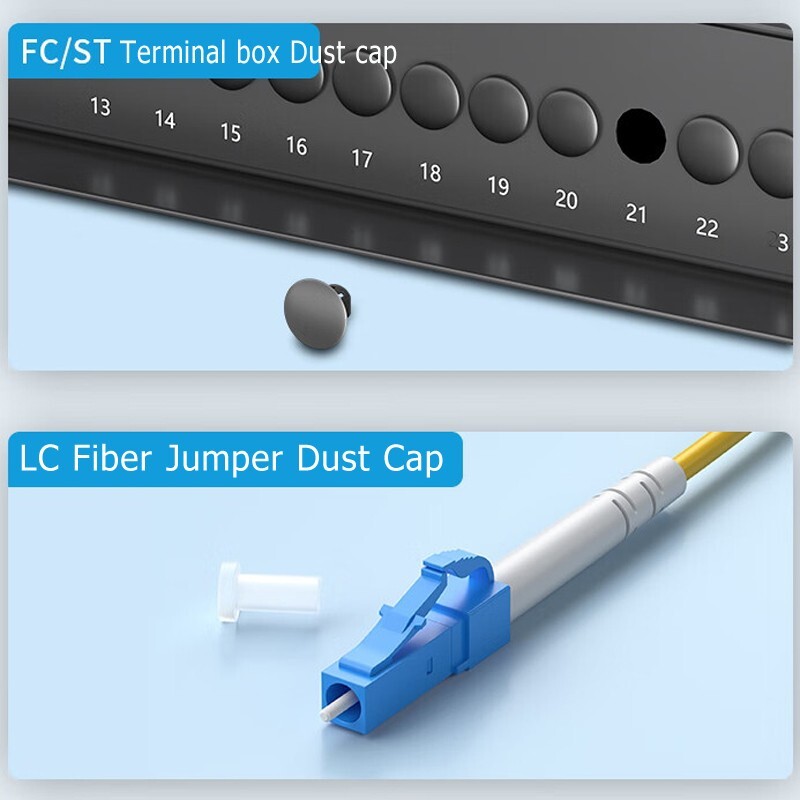 FC/SC/ST for optical fiber terminal box dust cover LC dust cap for fiber jumper