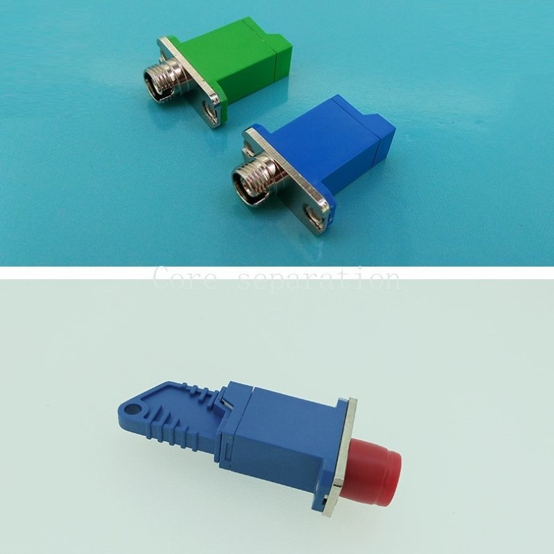 E2000 to FC SC LC ST UPC APC Adapter Fiber Optical Coupler Flange Converter
