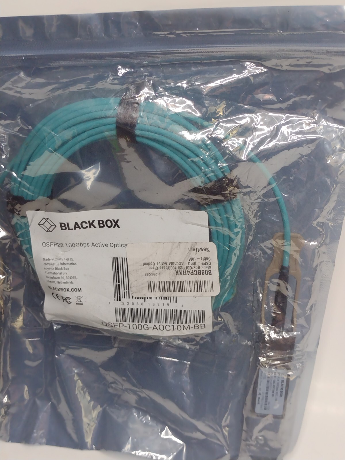 Blackbox Compatible for Cisco 100G AOC 10M QSFP-100G-AOC 10M Active Optic Cable