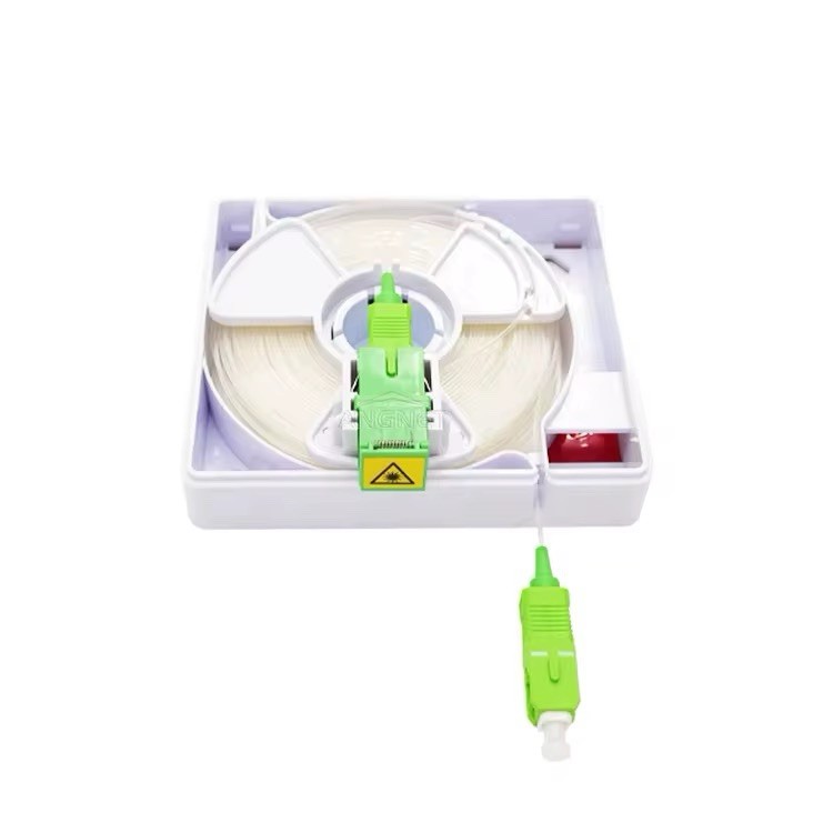 SC/APC Invisible G.657B3 0.6MM 40Meter Fiber Wall Box FTTR FTTH
