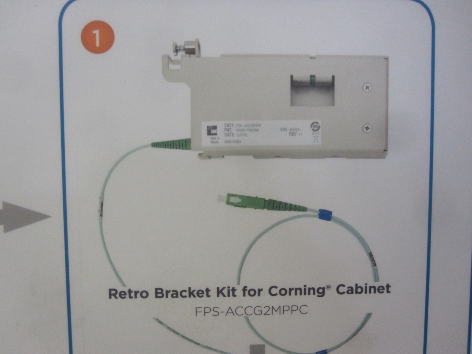 TE Connectivity Optical Distribution Frame Retrofit Kits Universal Splitter