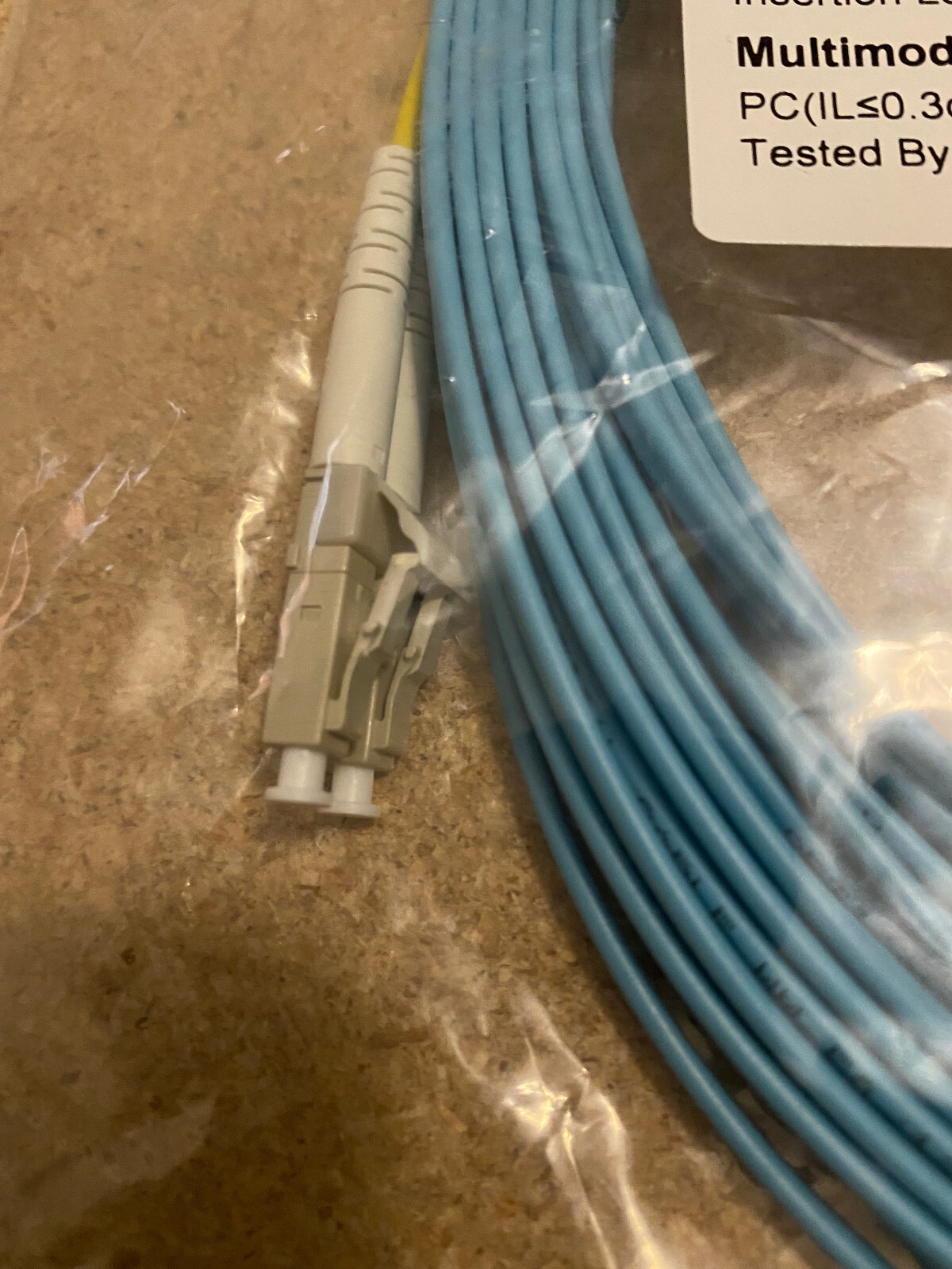 Allen Tel Products ATP 10M LC-LC Patchcord Duplex MM 50/125 OM4 (GBLC2-D5-10)