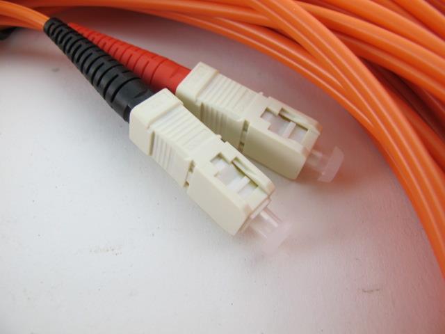 49ft Allen Tel GBSC2-D2-15 Fiber Optic Cable SC To SC Duplex Patch Cord MultiMod