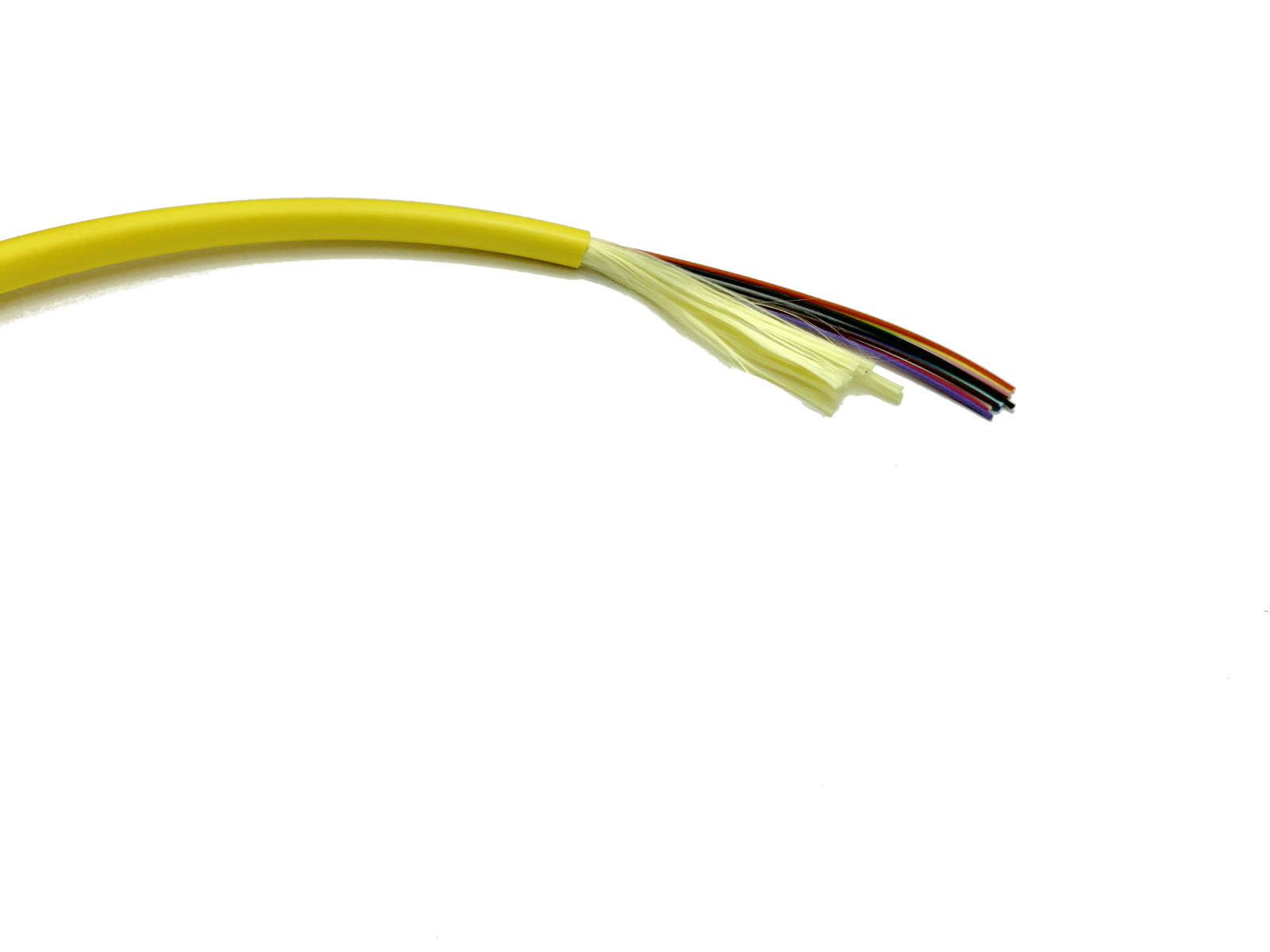 12 Strand Indoor Riser Singlemode Corning Glass Fiber Optic Cable- 500ft