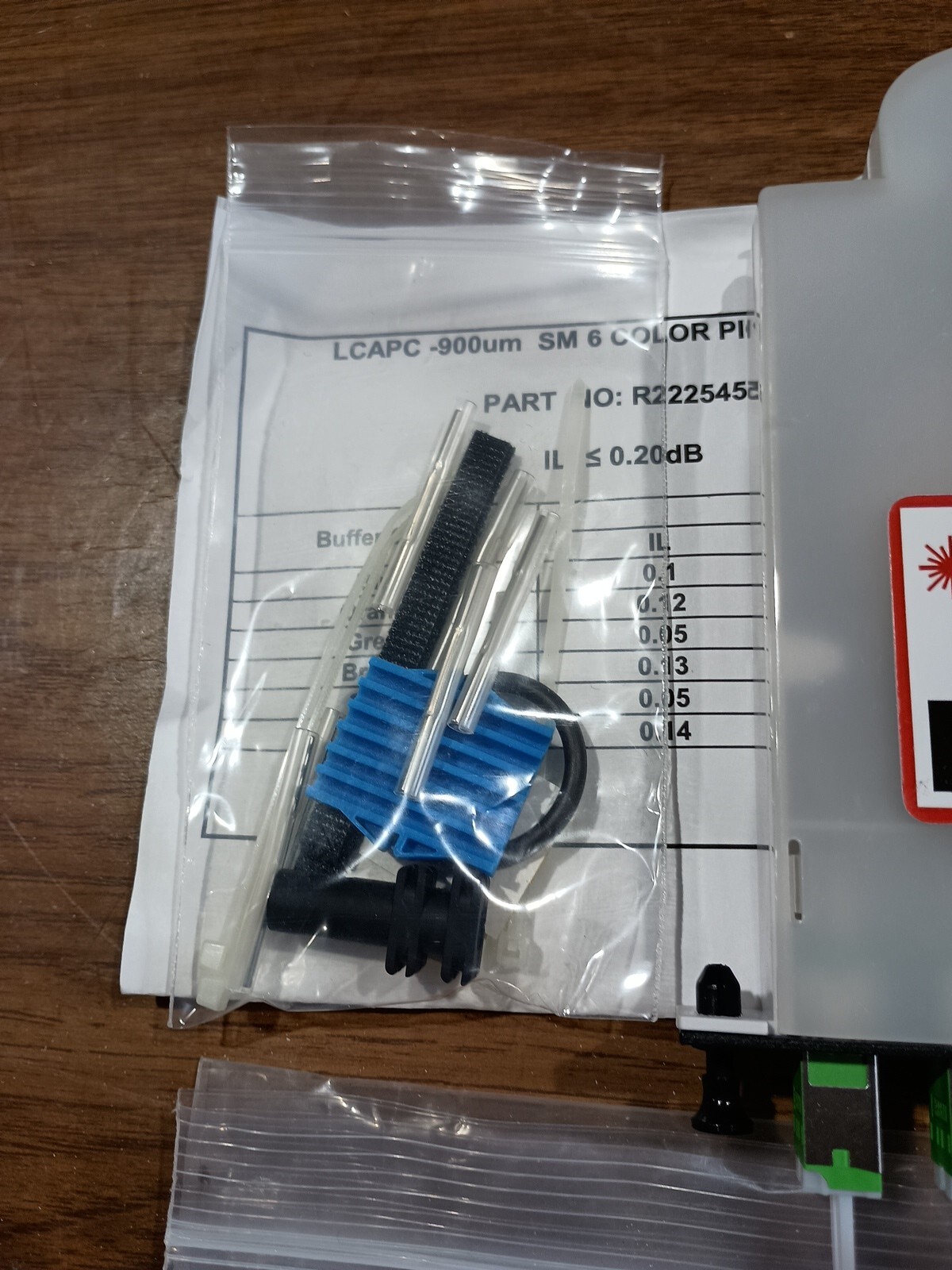 Sumitomo Electric Light Wave PrecisionFlex Splice Cassette 06 Fibers