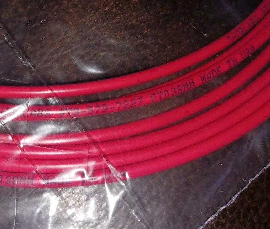 NOS Thorlabs FO Patch Cable FT-600-UMT 16 Feet+ T&B SMA Connectors FT038MM