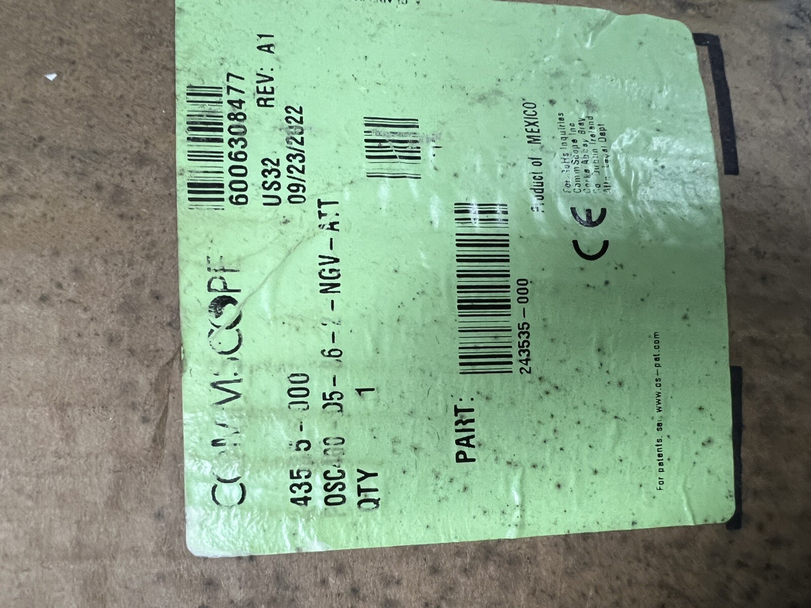 CommScope FOSC 400 D5 Fiber Optic Splice Dome Closure 710mm, 2 Trays 243535-000*