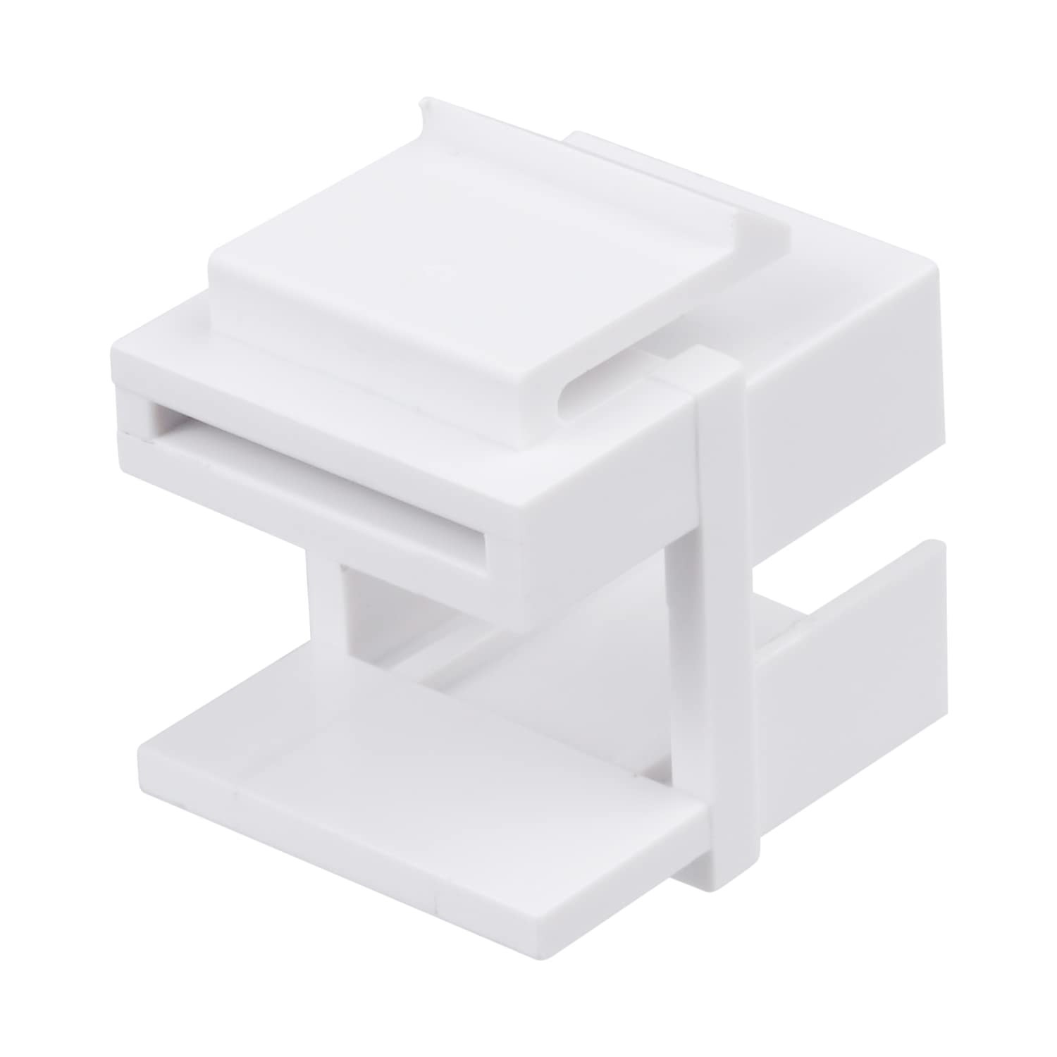 12 PCS Fiber Optic Coupler Keystone Jack Wall Plate Insert Fits LC/SC Duplex