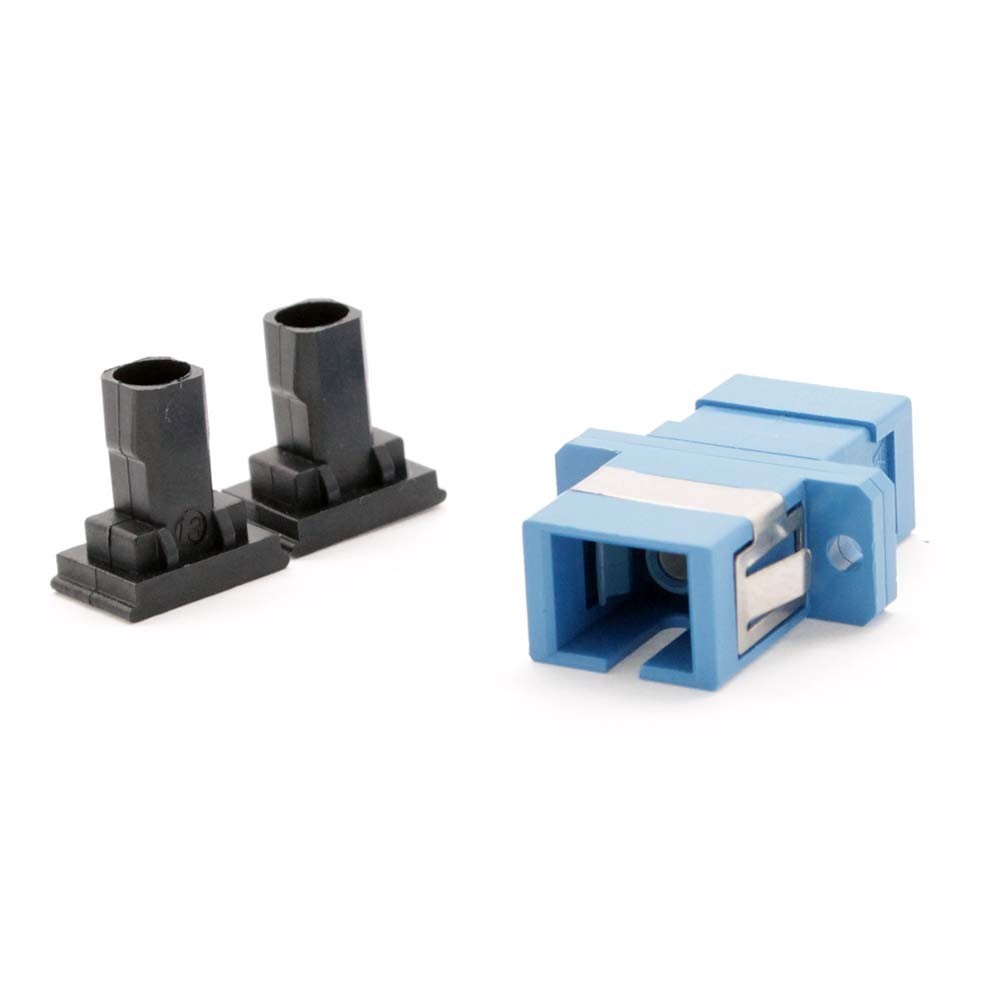 10x SC to SC Single Mode Simplex Fiber Optic Optical Coupler Adapter Connector