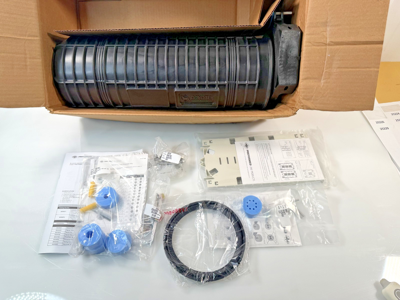PLP Coyote Dome Fiber Optic Splice Closure COYD622B 800016537 NEW IN BOX