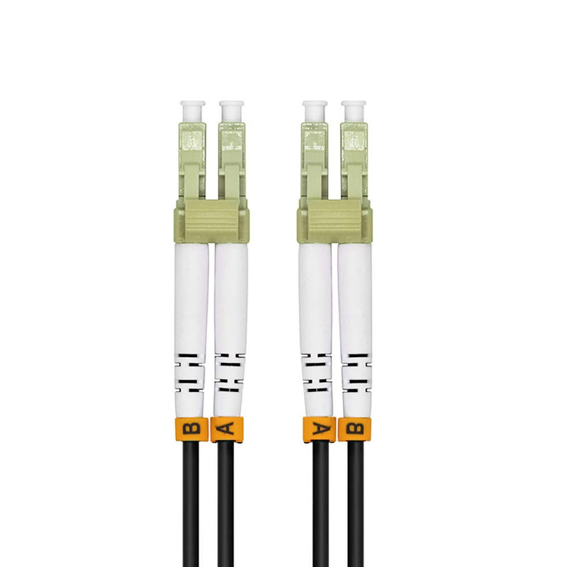 Jeirdus 50M Lc To Lc 10G Om3 Outdoor Armored Duplex 50/125 Fiber Optic Cable