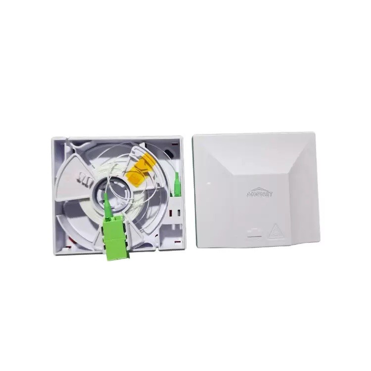 SC/APC Invisible G.657B3 0.6MM 40Meter Fiber Wall Box FTTR FTTH