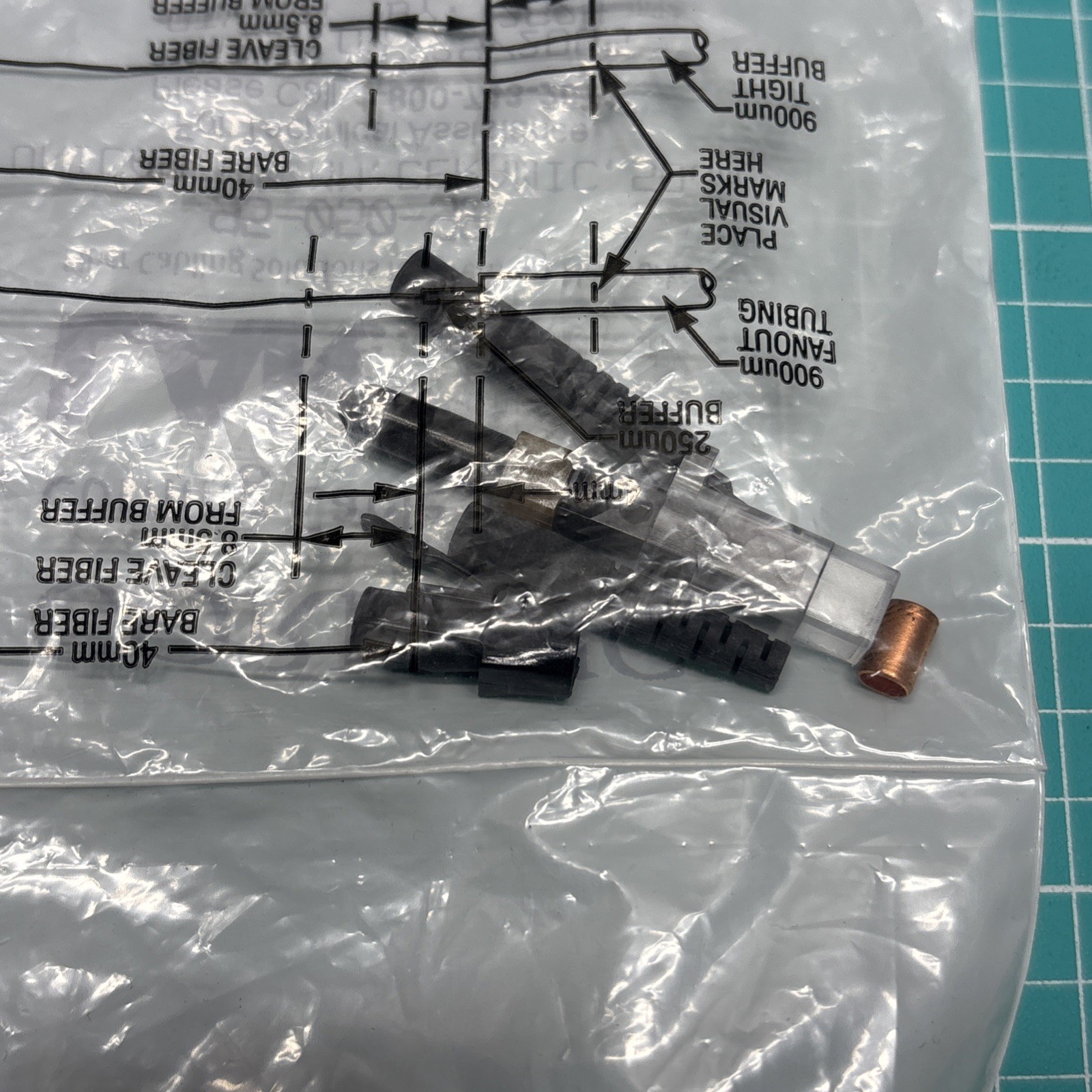 Corning 95-050-99 Ceramic Unicam Connector, LC, MM, 50um, P95-050-99+1