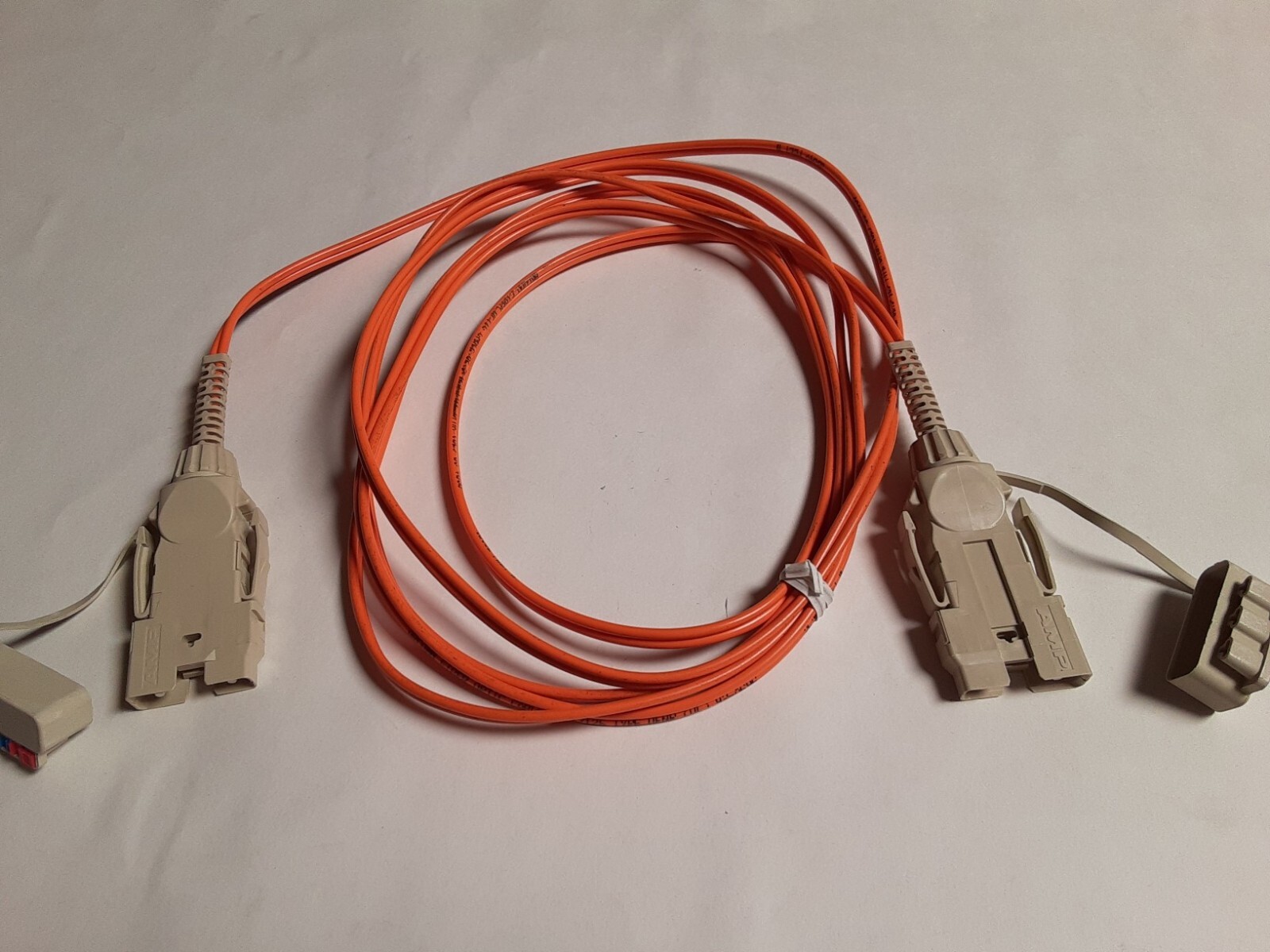 US MADE FDDI to FDDI Multimode 62.5/125 Fiber Optic cable 1M