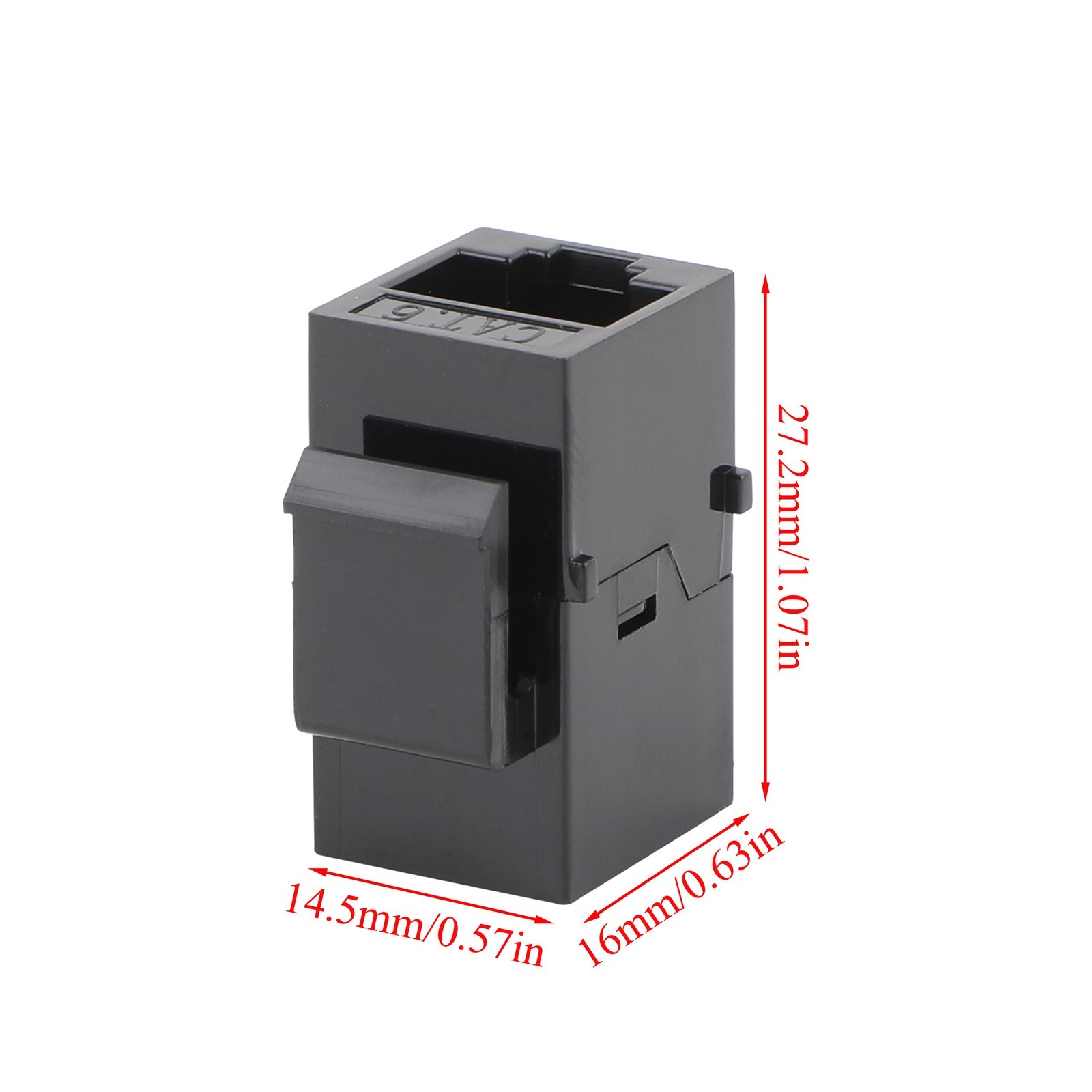 10/25Pack RJ45 Coupler Female-Female UTP CAT6 Keystone Coupler Jack Inline