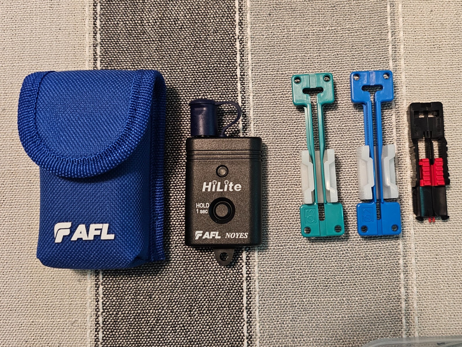 CS001201 AFL FAST fiber connector tool kit with fujikura CT-08 cleaver