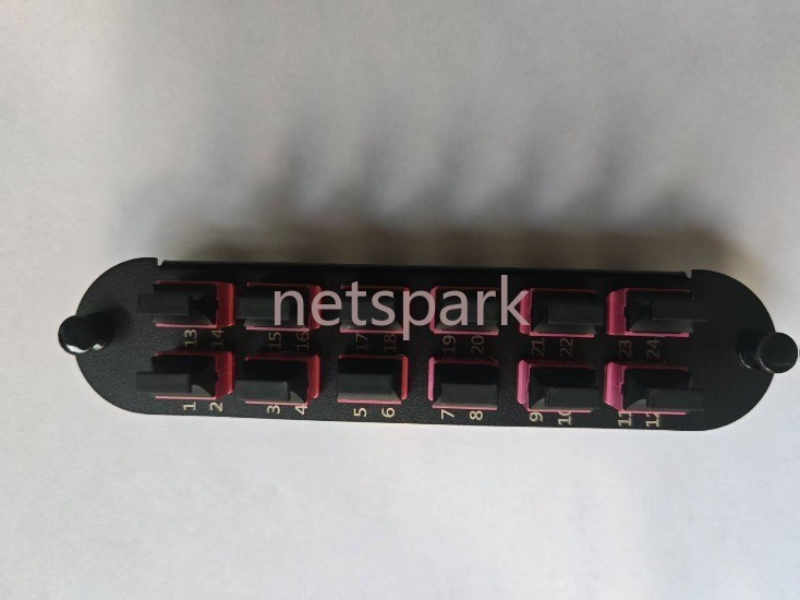 for Corning CCH-CP144 Fiber Adapter Panel MPO male/female OM4 8/12/24 Core