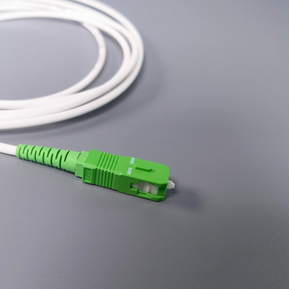 Fiber Optic Patch Cord G657A2 LSZH 2M SC/APC-SC/APC Simplex Fiber Patch Cord