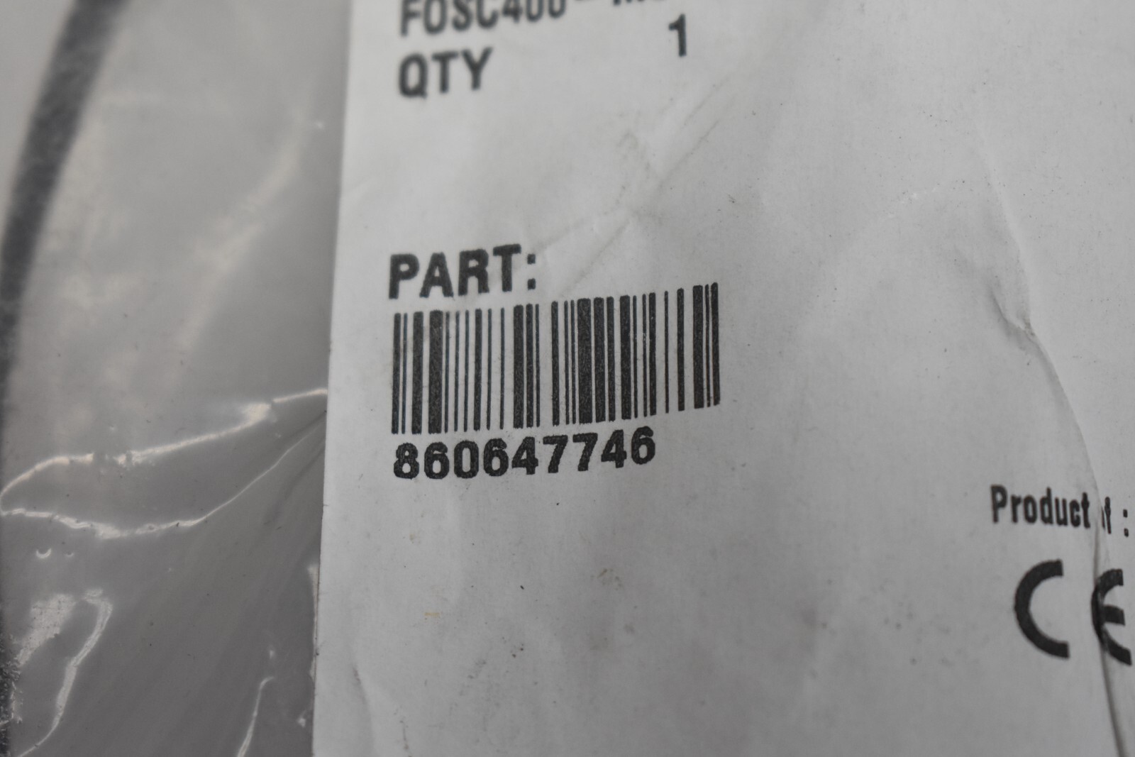 Commscope 860647746 FOSC400-MULT-EXT-GRND-3-KIT Black Plastic Tube 6007653729