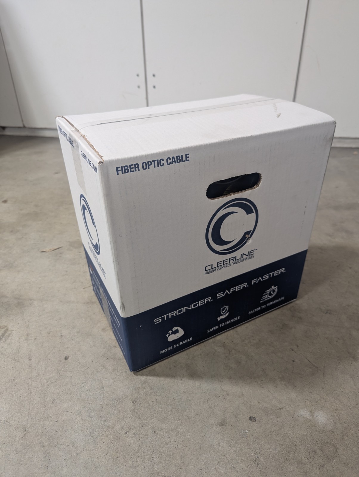 Cleerline Single Mode Fiber, 1000′, New In Box