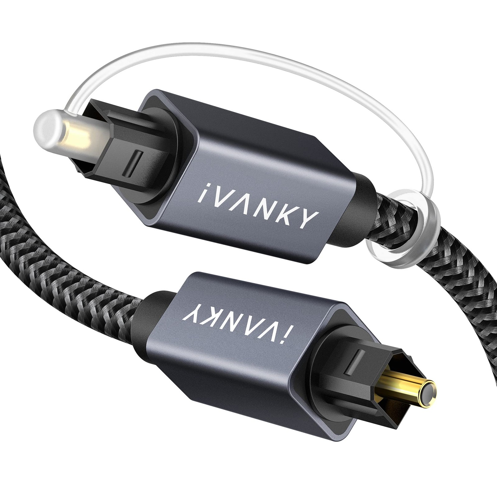 Optical Audio Cable 10ft/3m Long Digital Audio Optical Cable For Soundbar S/pdif