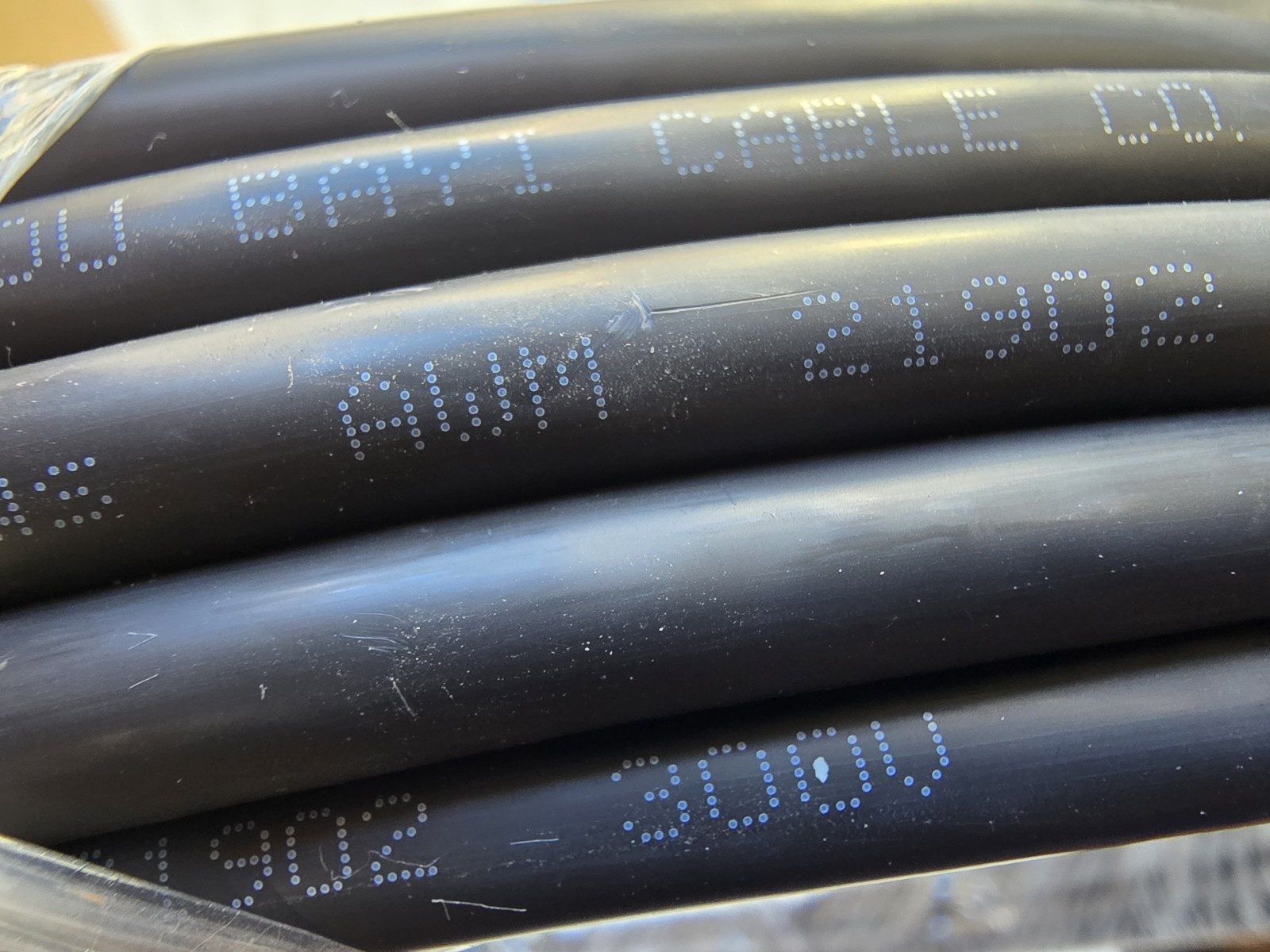 NKT TFL90145/20M Power Cable RLCL 3×2 5mm2 AWG Screen 20M Round