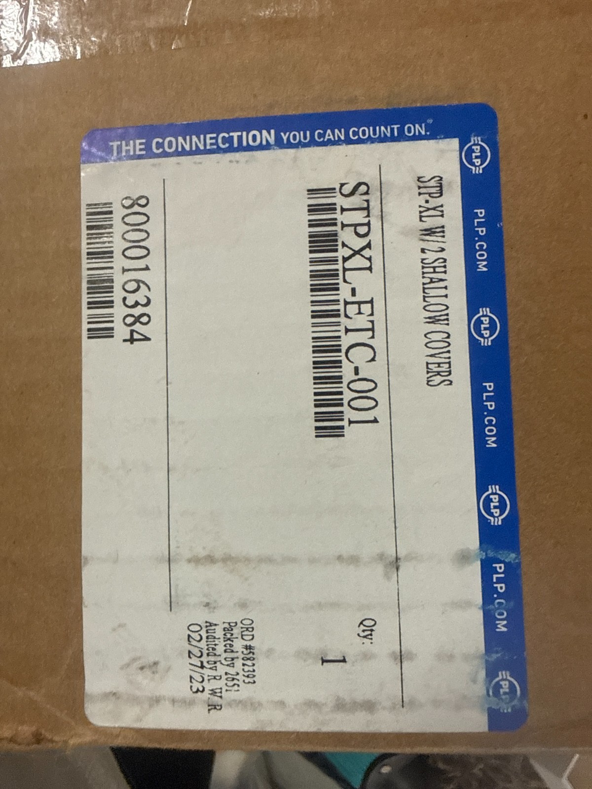 PLP COYOTE FIBER CABLE CLOSURE W/ 2 SHALLOW COVERS MODEL STPXL-ETC-001