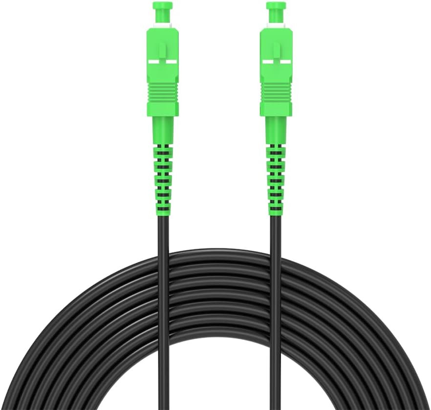 3M SC/APC to SC/APC Outdoor Armored Simplex 9/125 SM Fiber Optic Cable Jumper Op