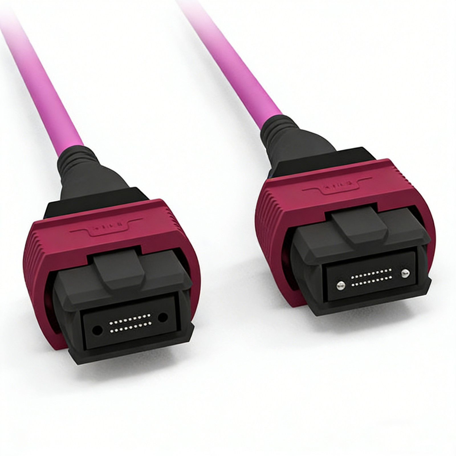 MTP MPO 24 Core OM4 Multimode Patch Cable 50/125 Type B LSZH Fiber Optic Jumper