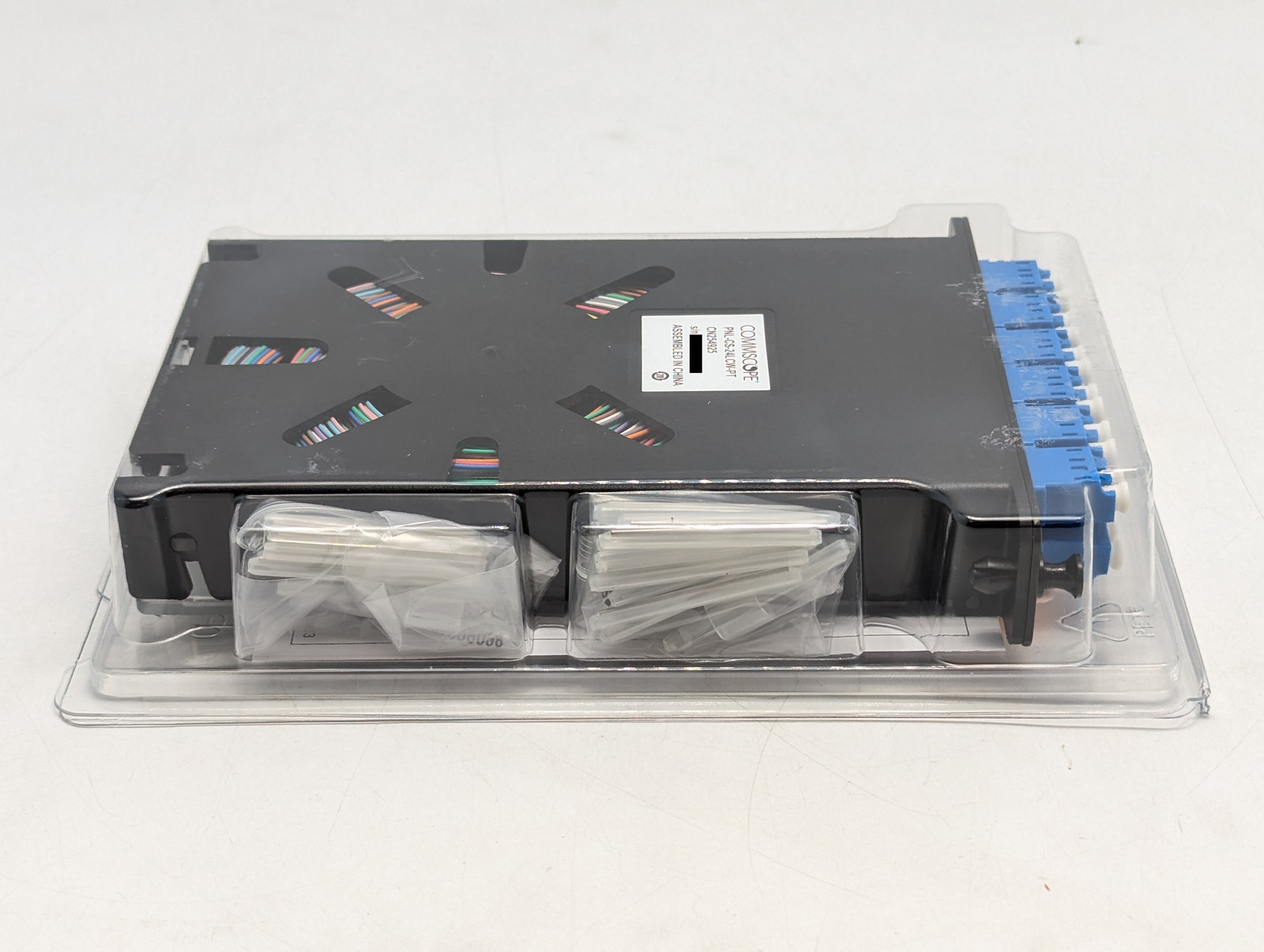 Commscope PNL-CS-24LCW-PT Fiber Optic Teraspeed Splicing Cassette 24LC Black